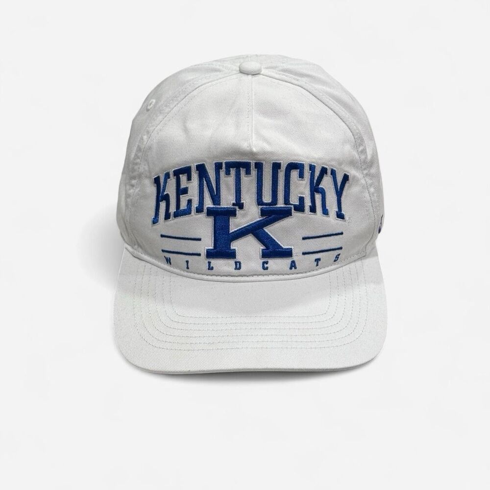 Kentucky Wildcats NCAA '47 Brand White Hitch Adjustable Snapback Hat